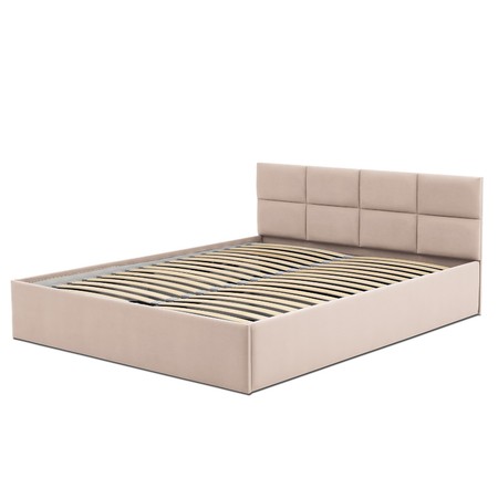Čalouněná postel MONOS bez matrace rozměr 160x200 cm Tmavě šedá Signal-butor