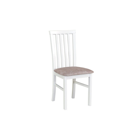 Jídelní židle MILANO 1 Bílá Tkanina 3B MIX-DREW