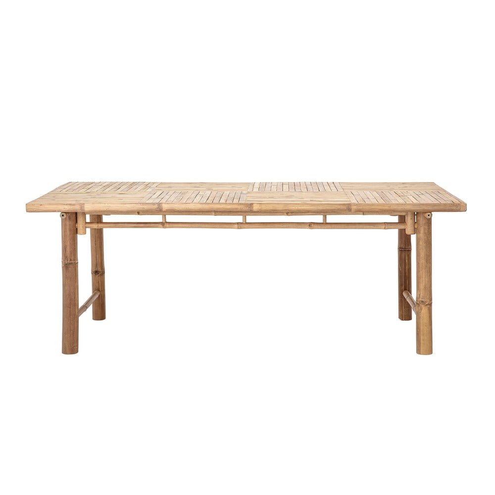Bambusz kerti étkezőasztal 98x200 cm Sole – Bloomingville