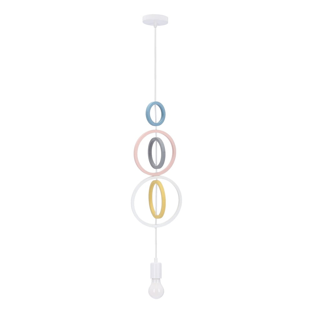 Függőlámpa textil búrával Single – Candellux Lighting