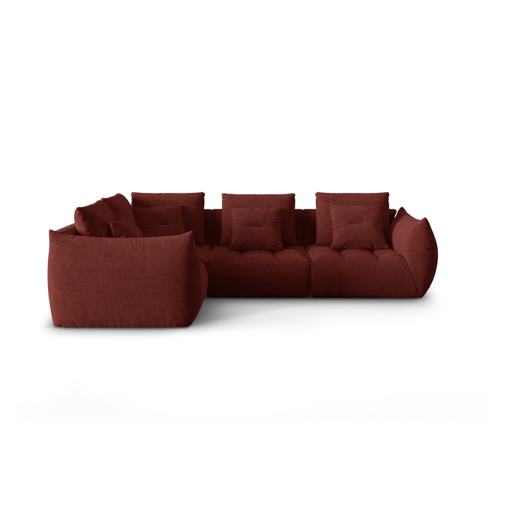 Piros sarokkanapé (bal oldali-L alakú) Bloom – Micadoni Home