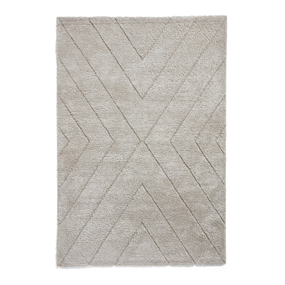 Világosszürke szőnyeg 120x170 cm Ideal Shaggy – Think Rugs