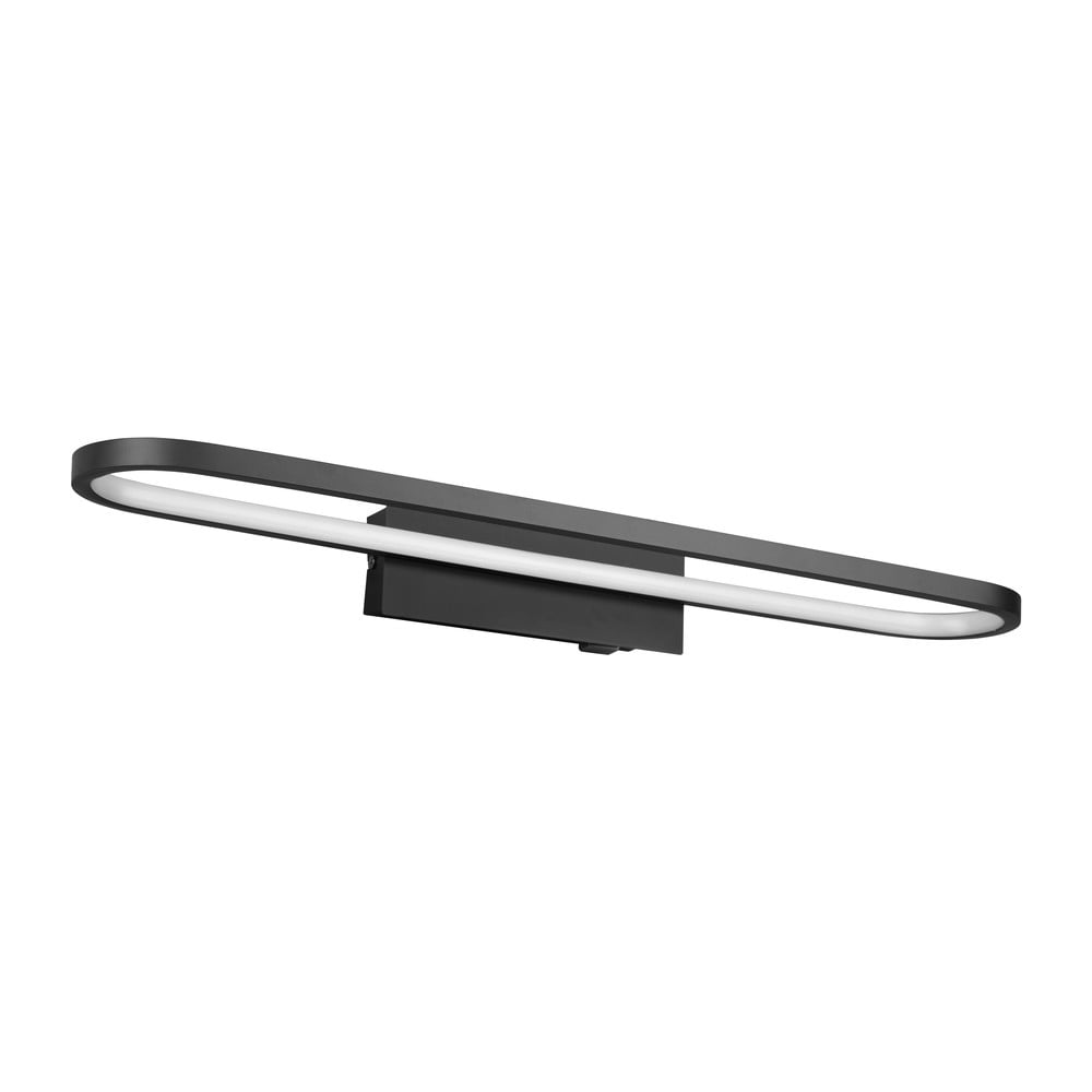 Matt fekete LED fali lámpa (hosszúság 60 cm) Gianni – Trio