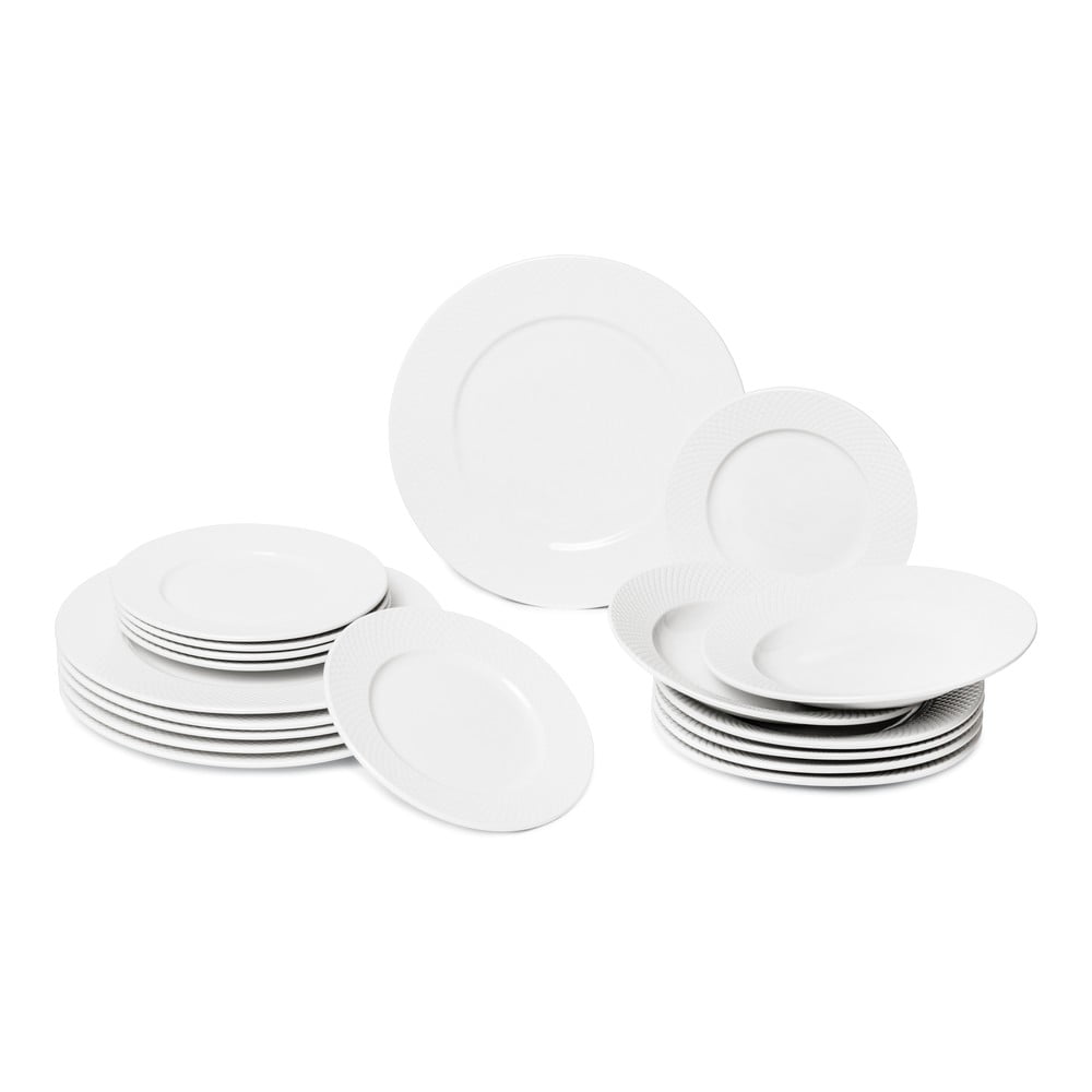 Porcelán étkészlet 18 db-os Imperio – Bonami Essentials
