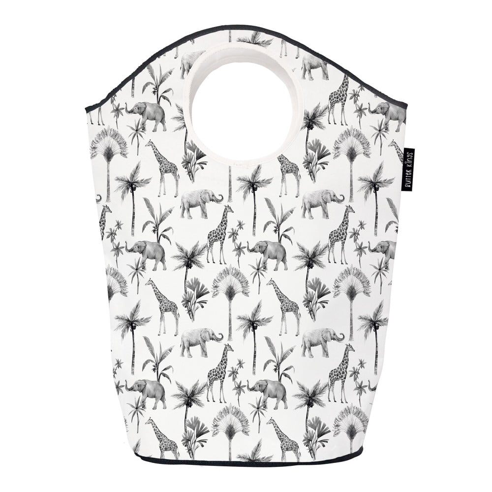Textil szennyeskosár 80 l Safari Animals – Butter Kings