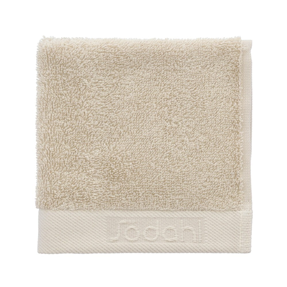 Bézs frottír pamut törölköző 30x30 cm Comfort – Södahl