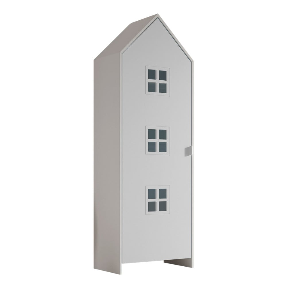 Fehér gyerek ruhásszekrény 58x172x37 cm Casami Bruges – Vipack