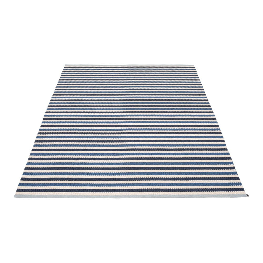 Kék-krémszínű kültéri-beltéri szőnyeg 140x200 cm Teo Denim – Pappelina