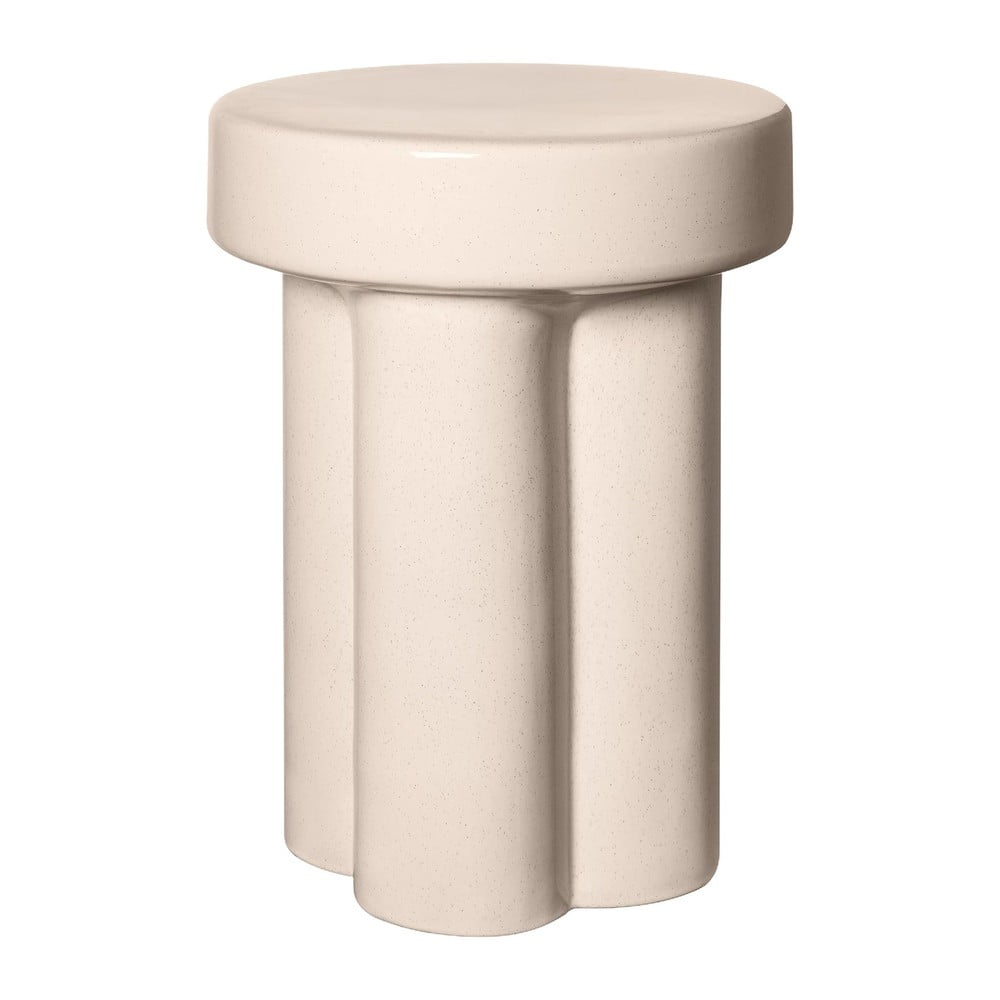 Kerámia kerek tárolóasztal ø 33 cm Toru – Blomus
