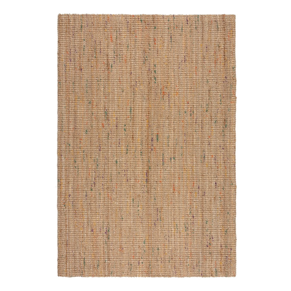 Natúr színű kézi szövésű juta szőnyeg 120x170 cm Jute Boucle Multi – Flair Rugs