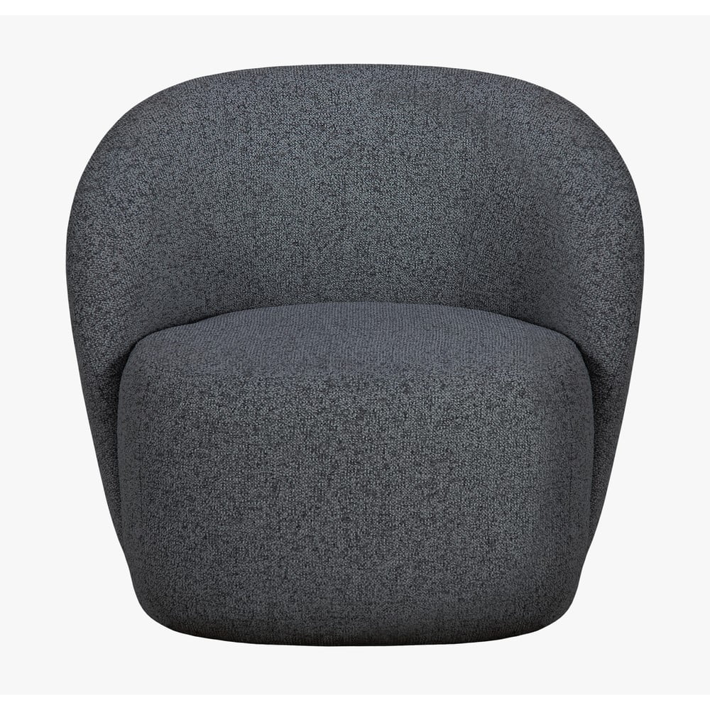 Sötétszürke fotel Corey – Micadoni