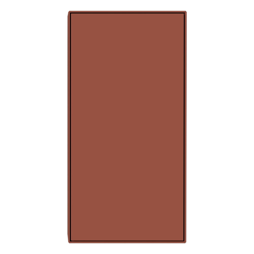 Téglavörös függő szekrény 46x91 cm Edge by Hammel – Hammel Furniture