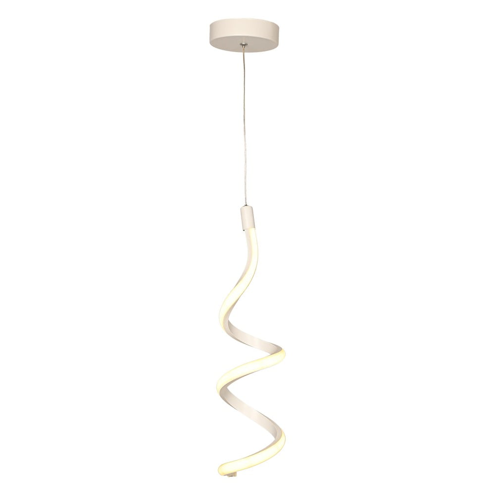 Fehér fém LED függőlámpa ø 12 cm Hilton – Squid Lighting
