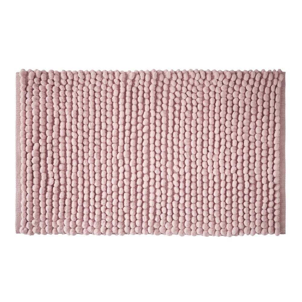 Rózsaszín fürdőszobai kilépő 50x80 cm Aspen Bobble – Bianca