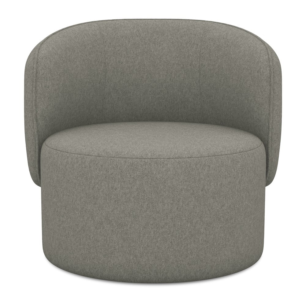 Szürke fotel Ipo – Makamii