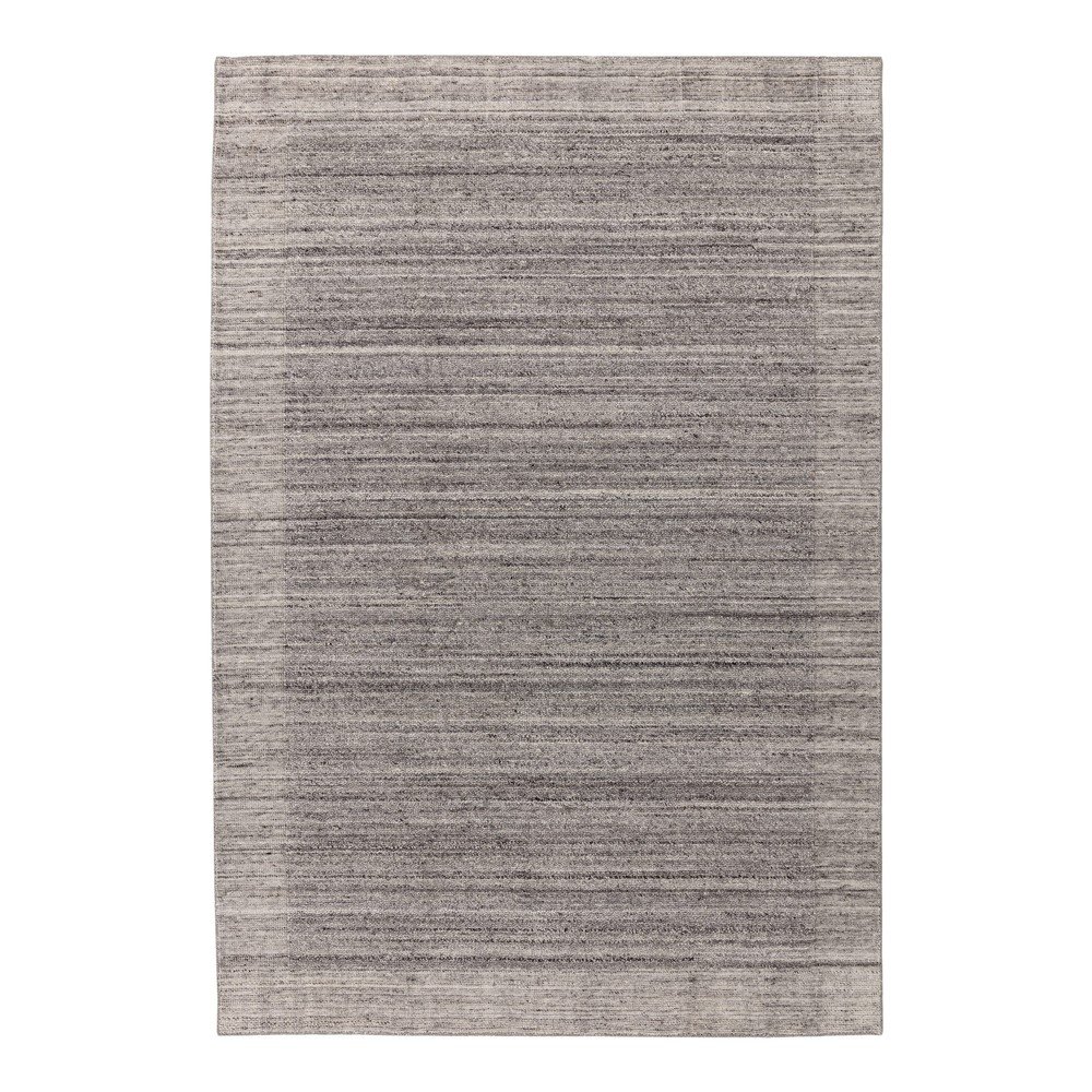 Szürke kézi szövésű gyapjú szőnyeg 200x300 cm Larson – Asiatic Carpets