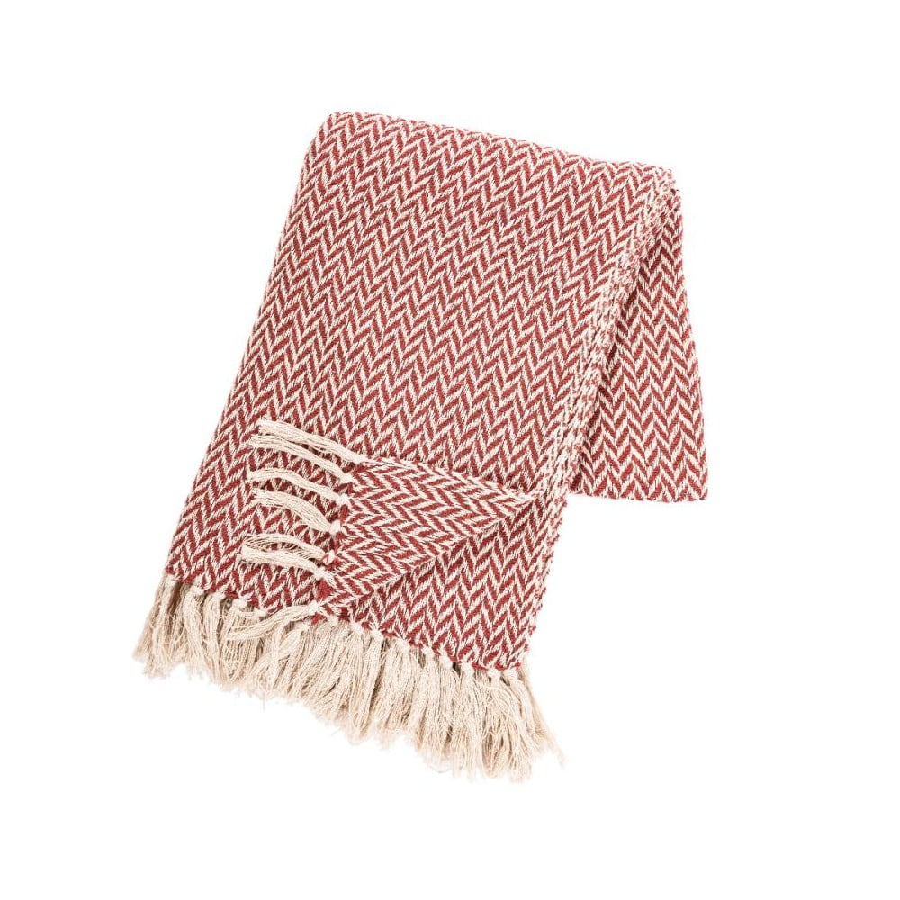 Újrahasznosított pamut takaró 130x170 cm Alpana - Tiseco Home Studio