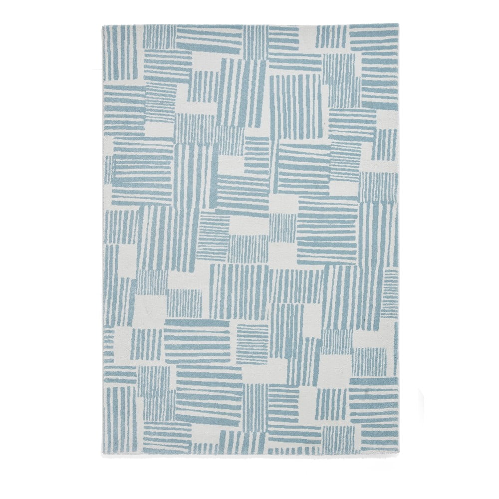 Világoskék szőnyeg 120x170 cm Blocks – Catherine Lansfield