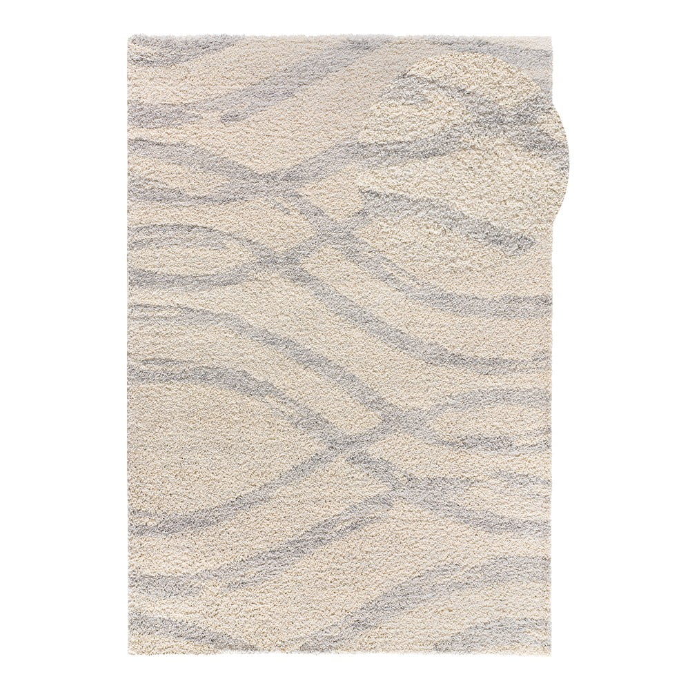 Világosszürke-krémszínű szőnyeg 80x150 cm Helia – Universal