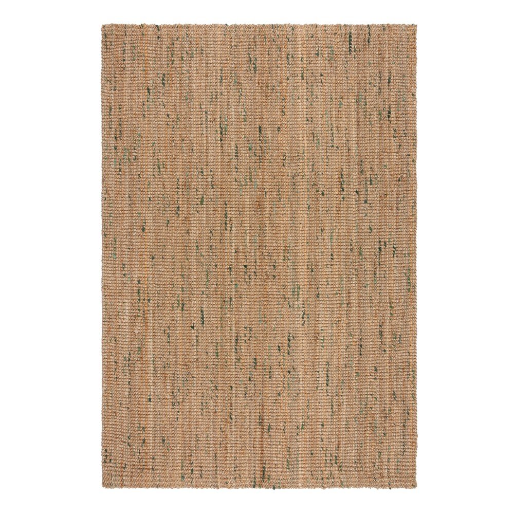 Zöld-natúr színű kétoldalas kézi szövésű juta szőnyeg 120x170 cm Jute Boucle Green – Flair Rugs