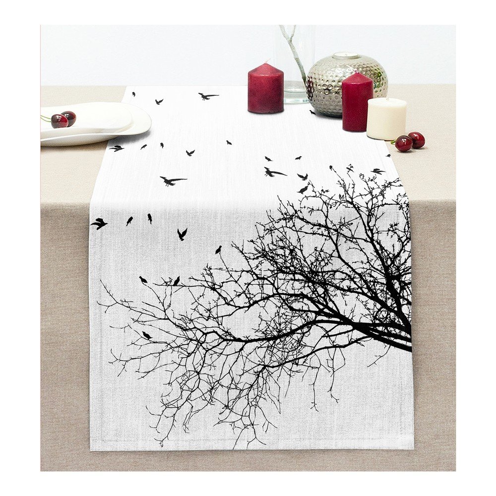 Asztali futó 40x130 cm Black Tree – Mila Home