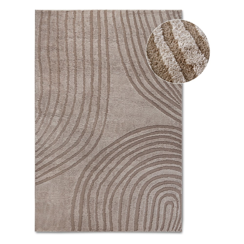 Bézs szőnyeg 80x120 cm Pigment Beige – Elle Decoration