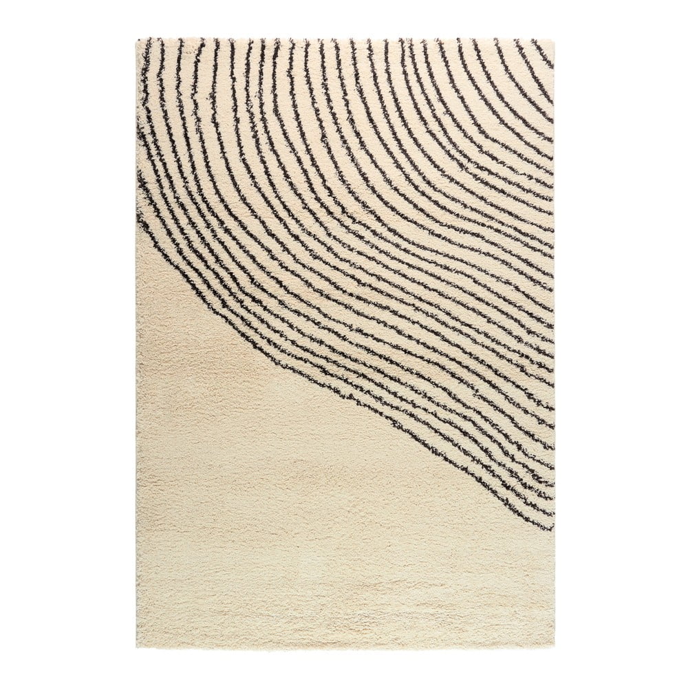 Fekete-bézs szőnyeg 120x180 cm Coastalina – Bonami Selection