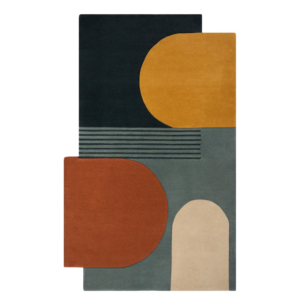 Kézi szövésű gyapjú szőnyeg 120x180 cm Lozenge – Flair Rugs