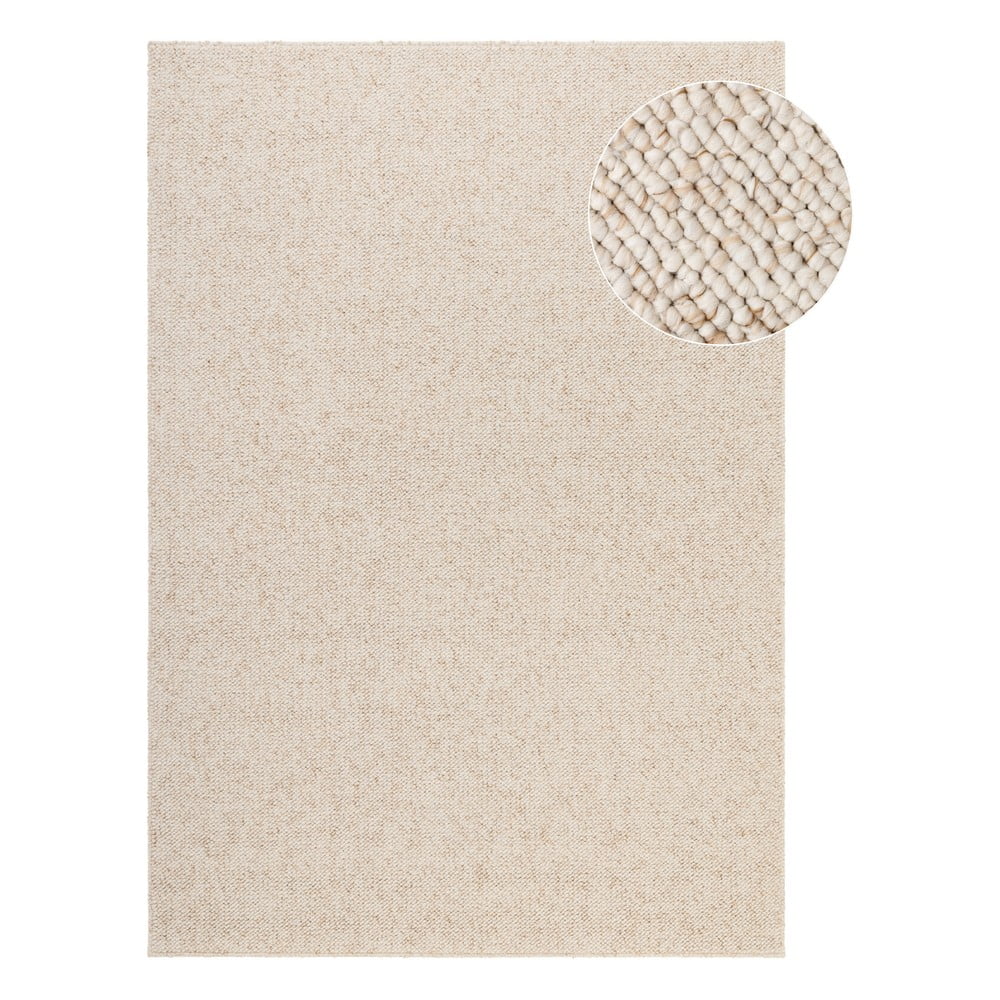Krémszínű mosható szőnyeg 200x290 cm Rocco Cream – Elle Decoration