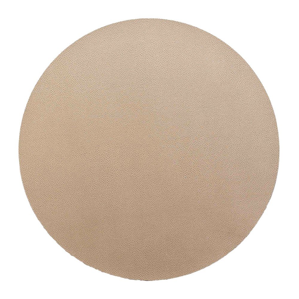 Műbőr tányéralátét ø 38 cm Granis – douceur d'intérieur