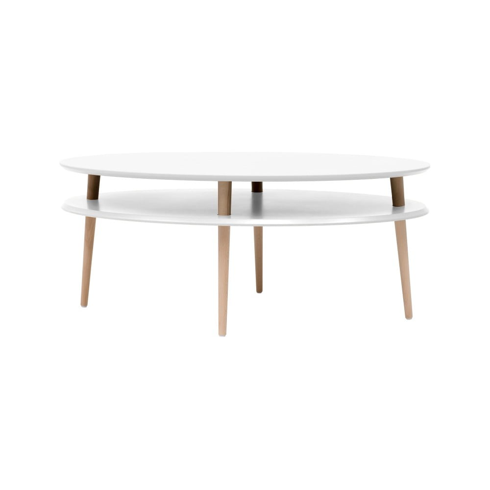 OVO fehér dohányzóasztal - Ragaba