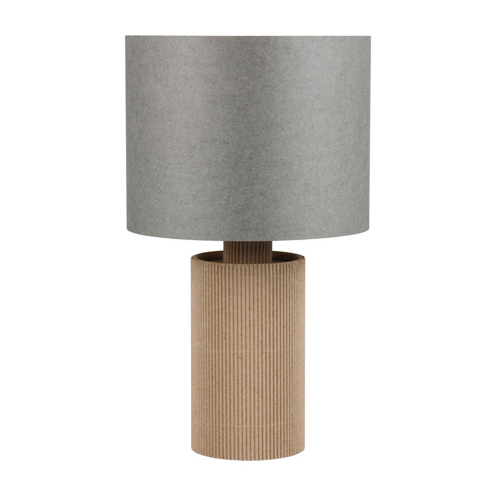 Szürke-bézs asztali lámpa (magasság 28 cm) Canio – Trio