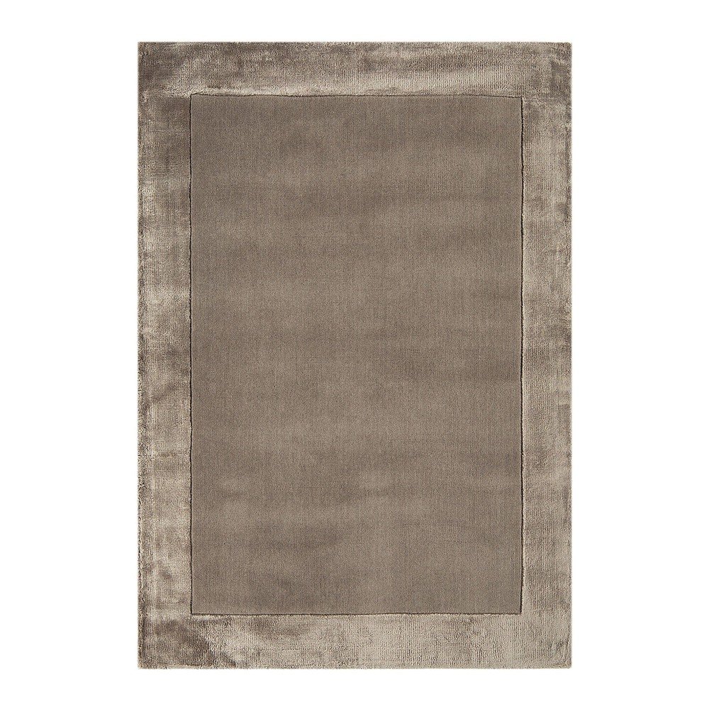 Barna kézi szövésű gyapjú keverék szőnyeg 160x230 cm Ascot – Asiatic Carpets