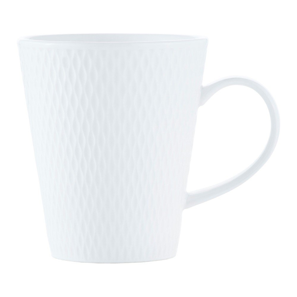 Fehér porcelán bögre 350 ml Diamonds – Maxwell & Williams