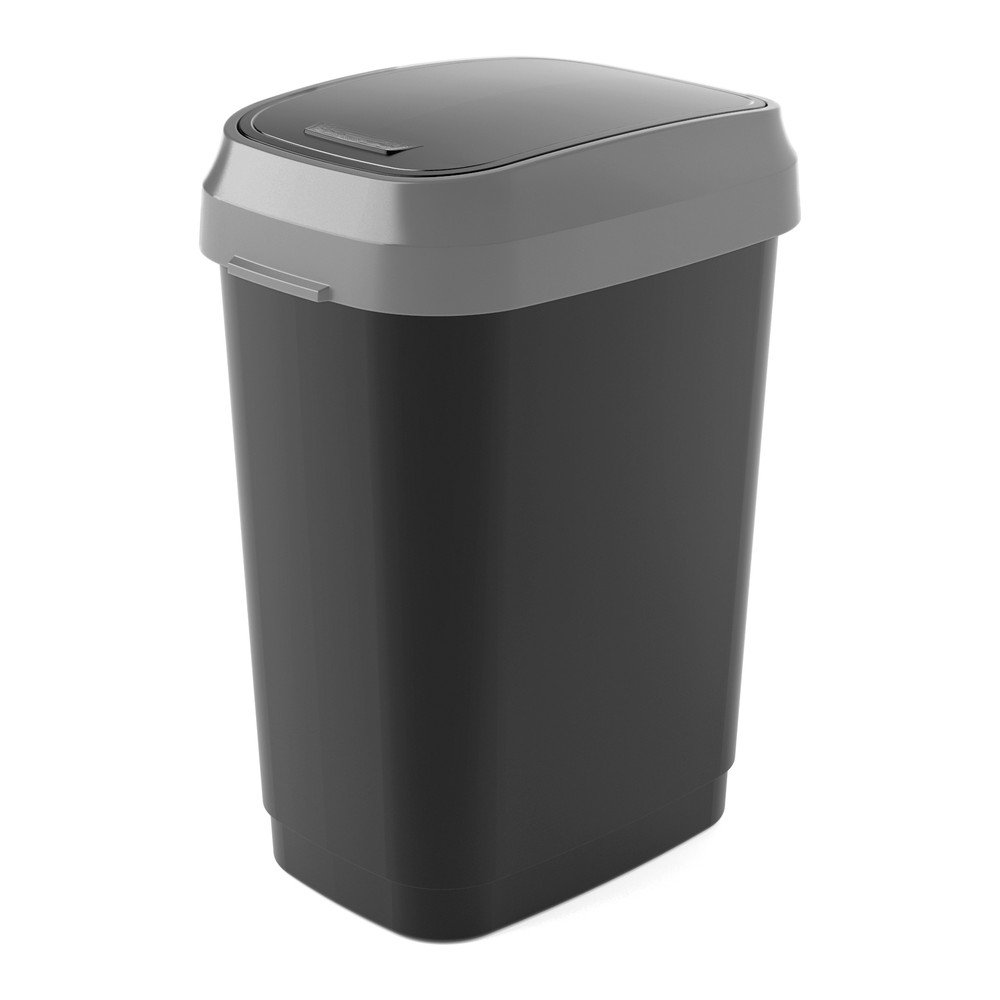 Fekete szemetes 25 l Dual Swing Bin M – KIS