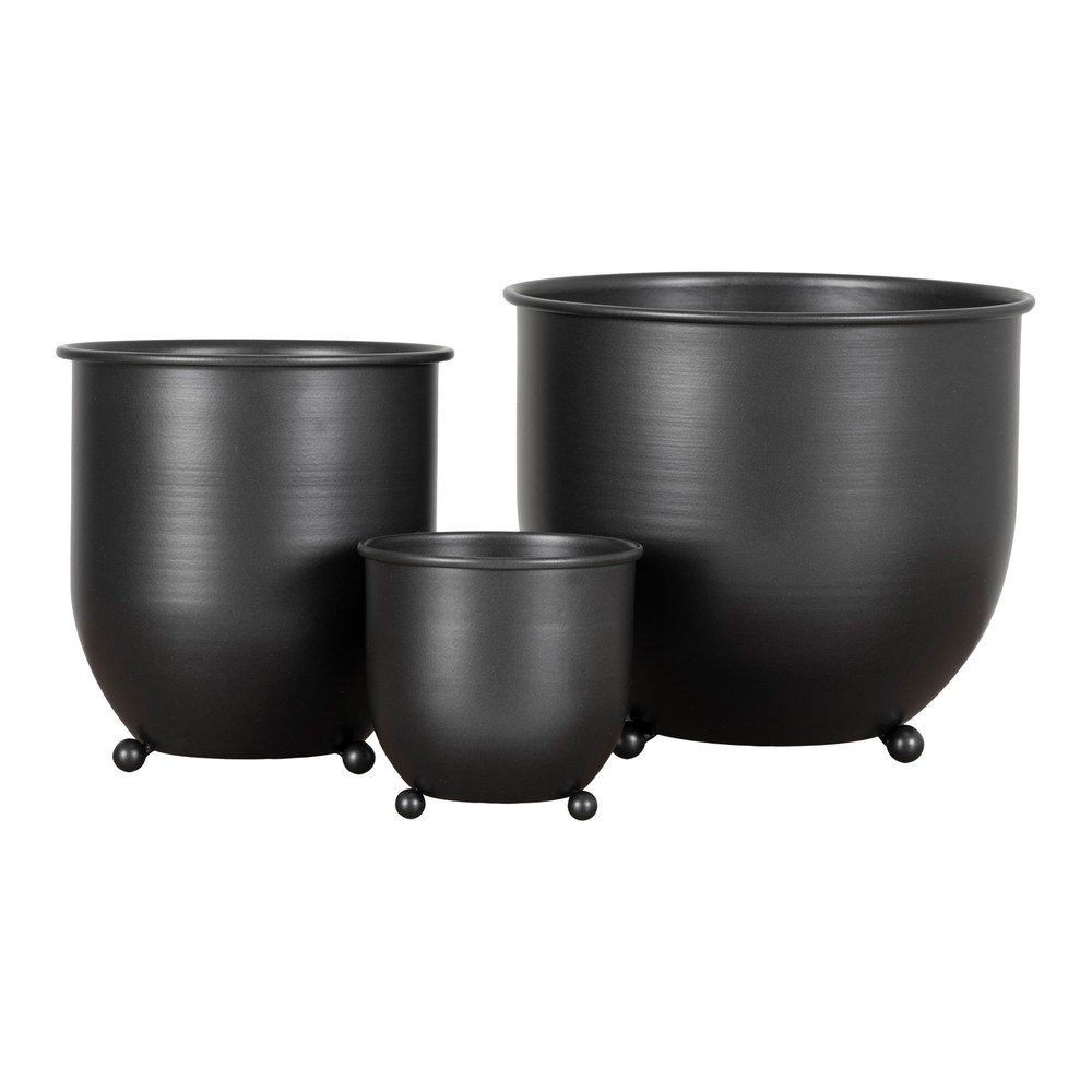 Fém kaspó szett 3 db-os ø 22 cm Nova – House Nordic