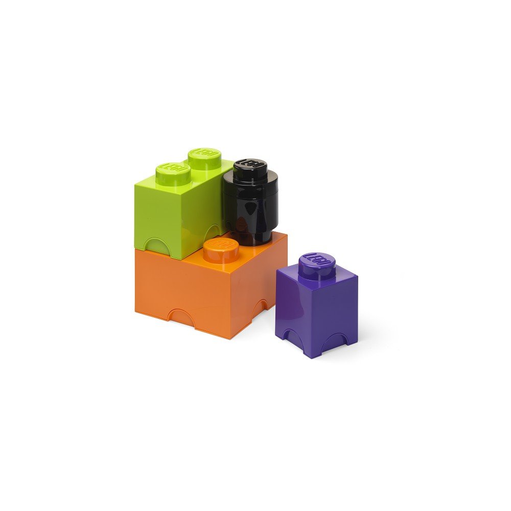 Műanyag gyerek tárolódoboz szett 4 db-os Box – LEGO®