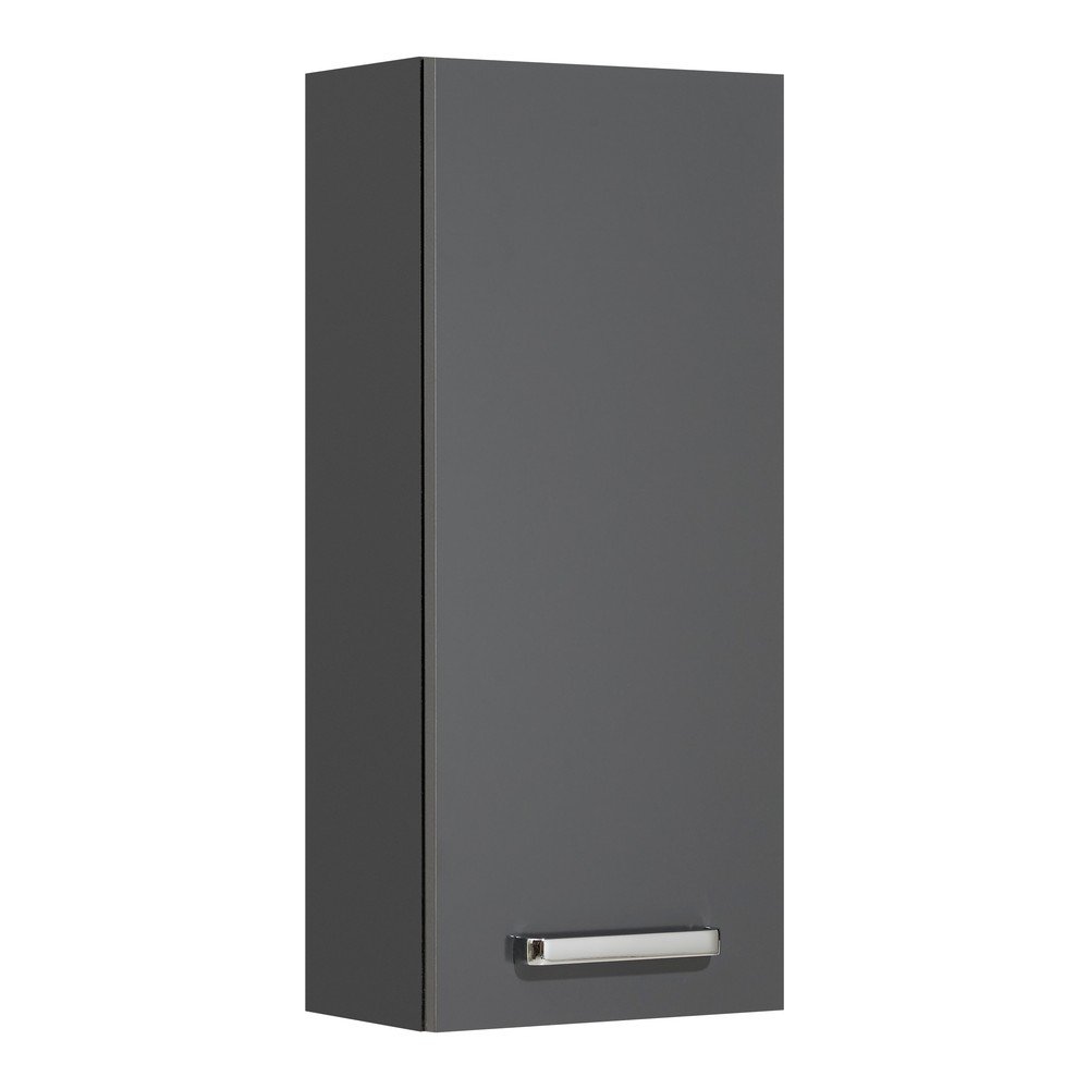 Sötétszürke függő fürdőszoba szekrény 30x70 cm Set 311 - Pelipal