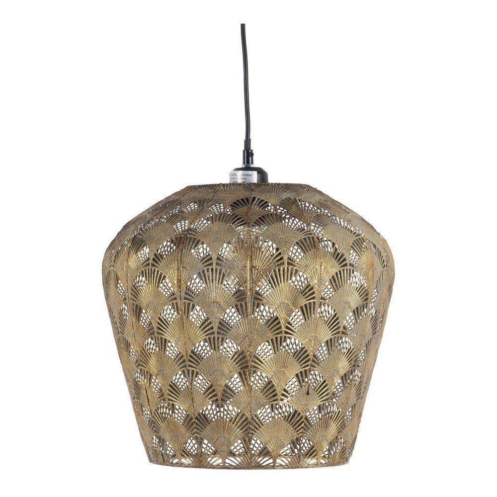 Aranyszínű függőlámpa fém búrával ø 33