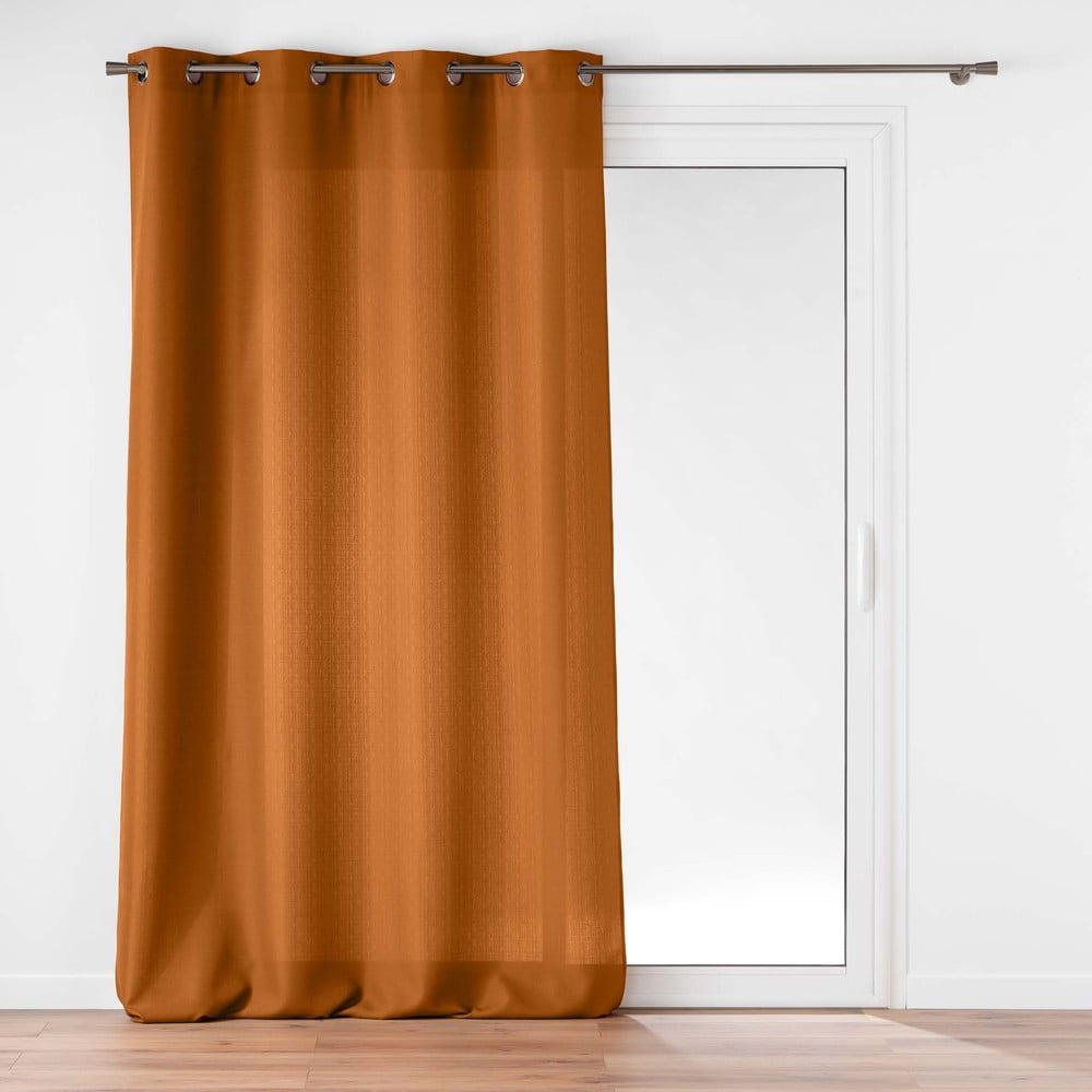 Barna függöny 140x280 cm Soline – douceur d'intérieur