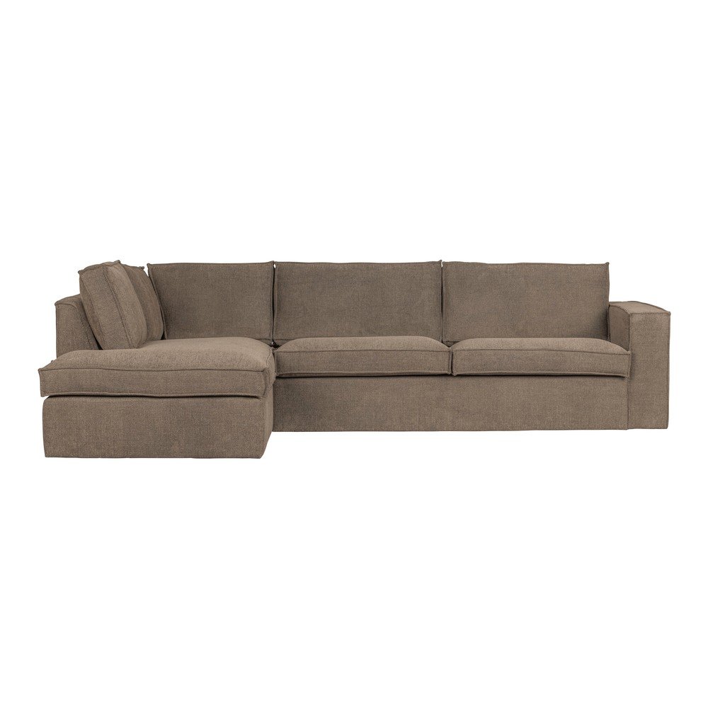 Barna sarokkanapé (bal oldali) Freddie – WOOOD