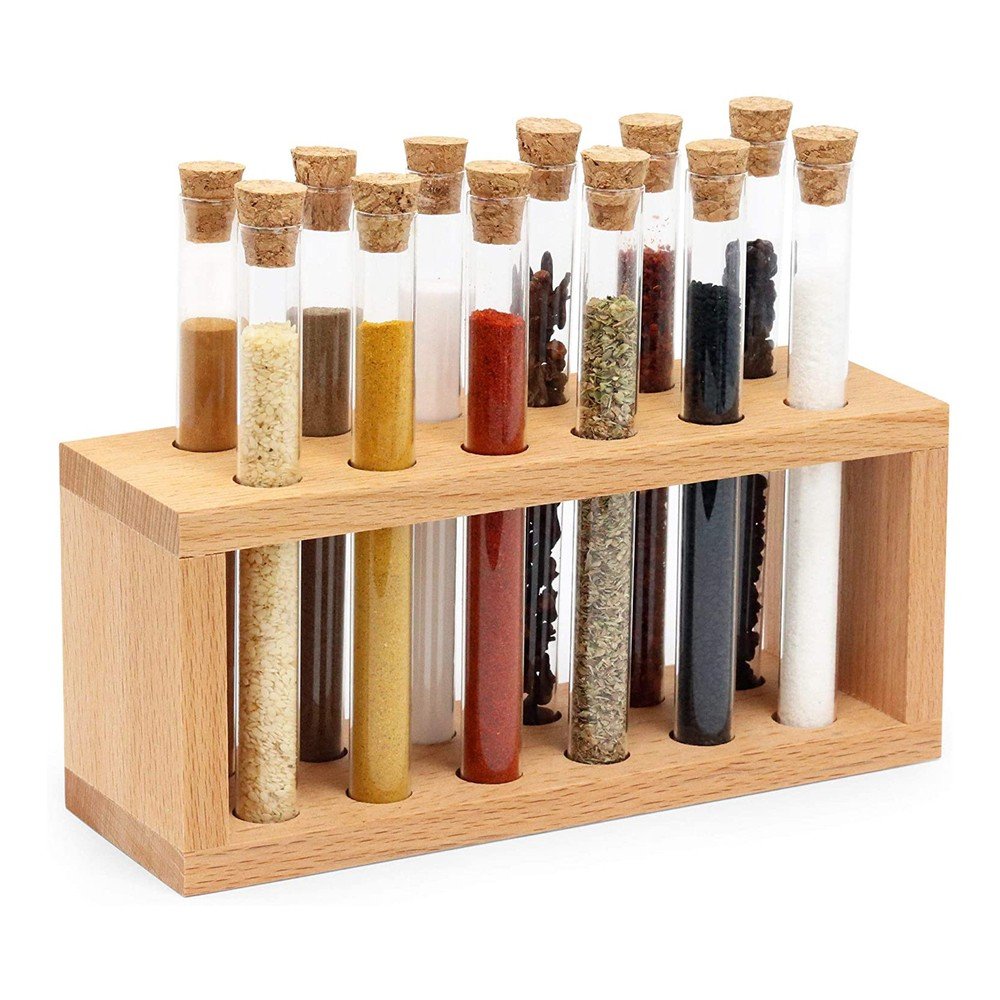 Fűszertartó készlet 12 db-os állvánnyal – Hermia
