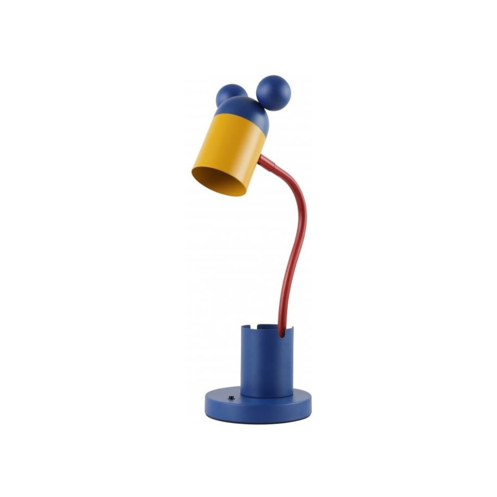 Kék asztali lámpa fém búrával (magasság 50 cm) Mouse – GTV