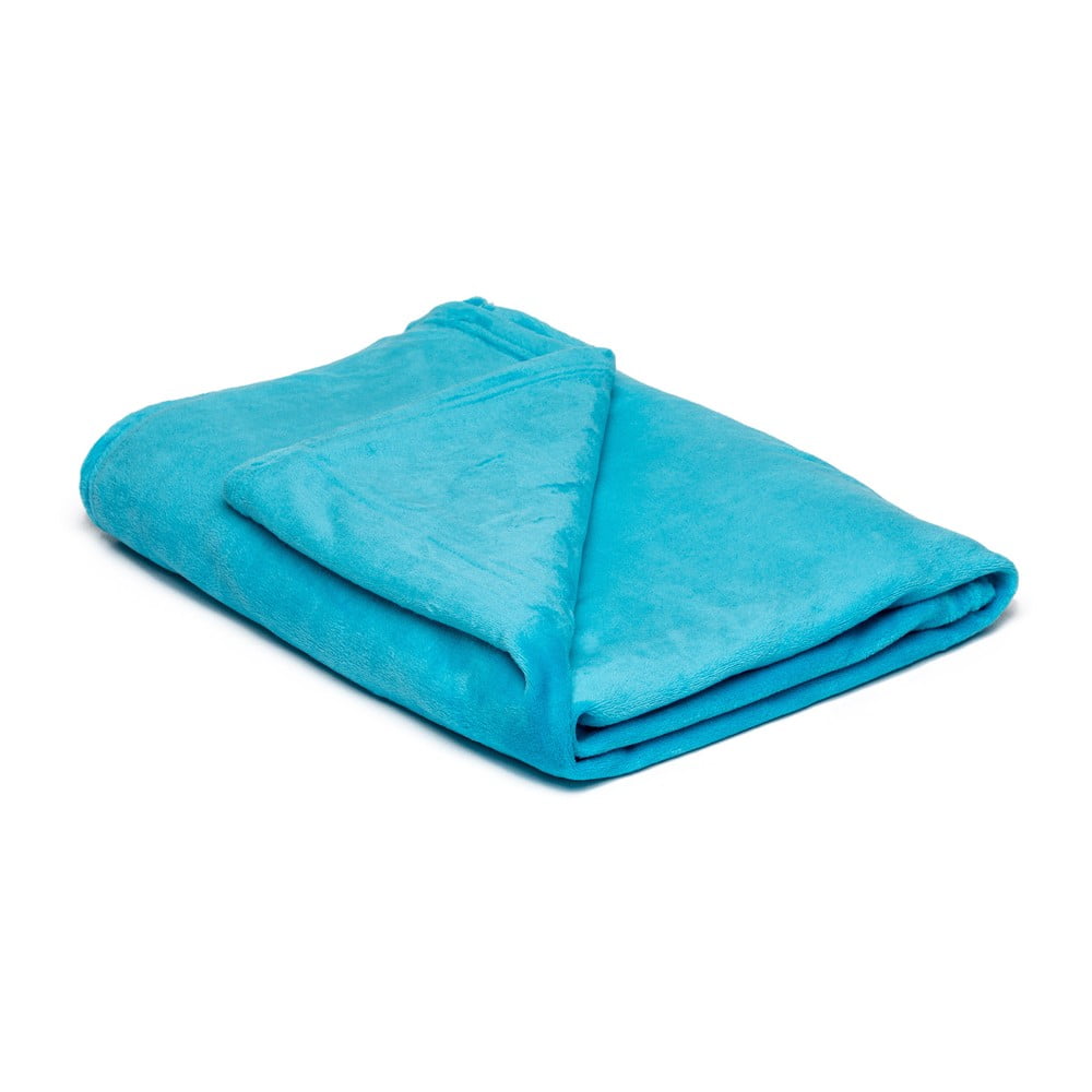 Kék mikroplüss takaró 150x200 cm Micro – My House