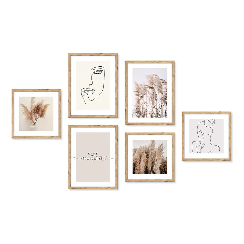 Kép szett 6 db-os 32x32 cm – knor
