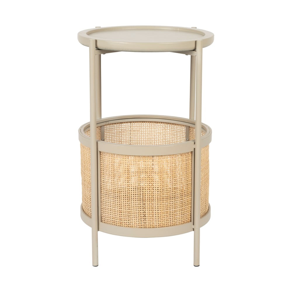 Kerek tárolóasztal ø 30 cm Makoto – White Label