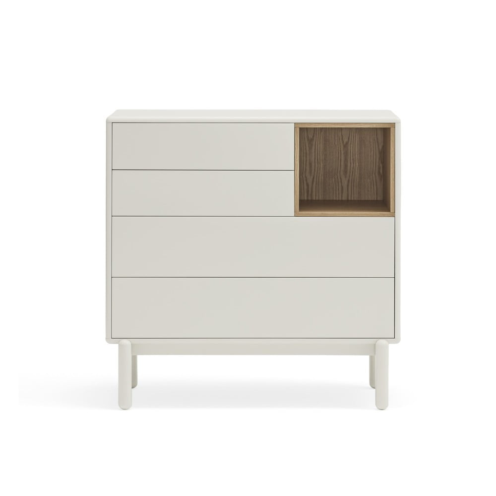 Krémszínű komód 90x90x40 cm Corvo – Teulat