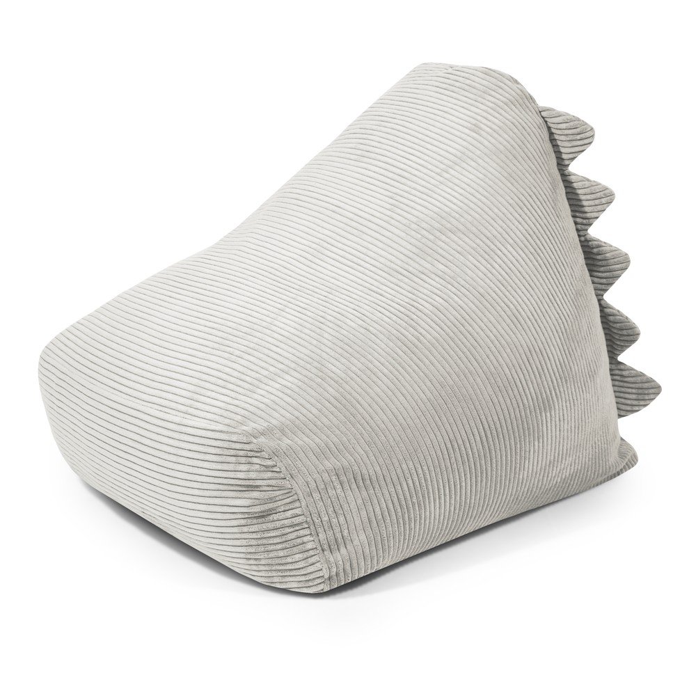 Krémszínű kordbársony gyerek babzsákfotel Snug 80 Dragon – SLOWDOWN
