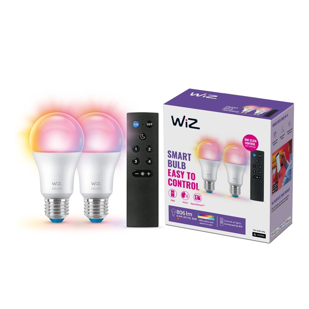 LED okos izzó szett 2 db-os E27