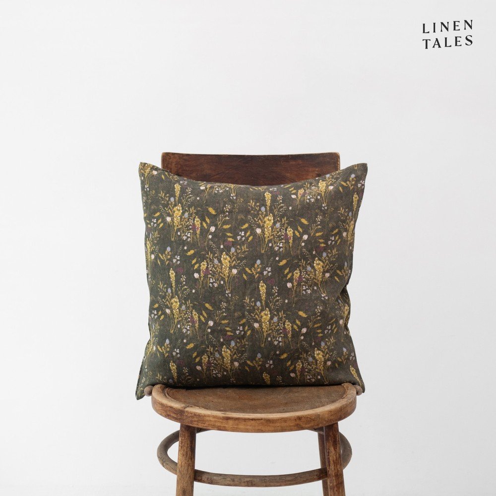 Len párnahuzat 45x45 cm Woodland – Linen Tales